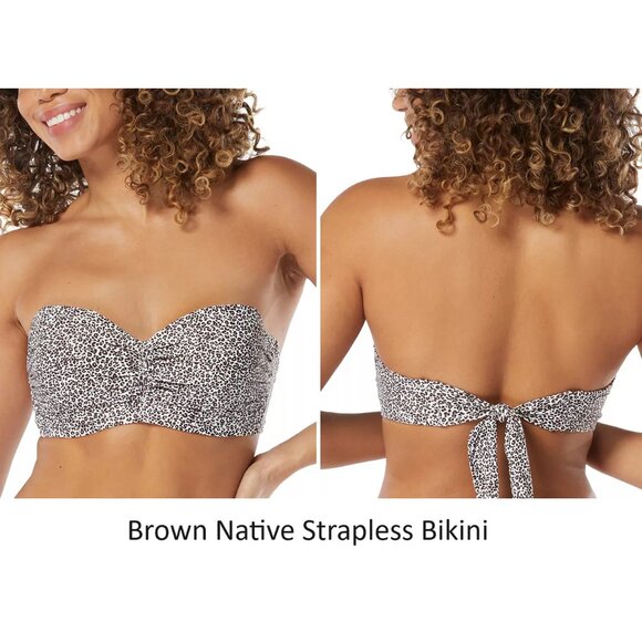 NWT Coco Reef Women Animal Print Bra Sized 32 34 36 38 C D DD E F $90 12HL694 - Picture 4 of 8